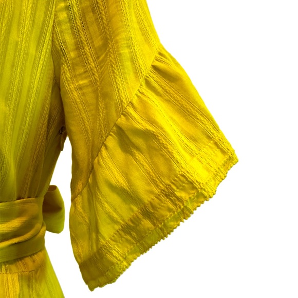 Tanya Taylor Faux Wrap Mini Dress - Picture 3 of 4